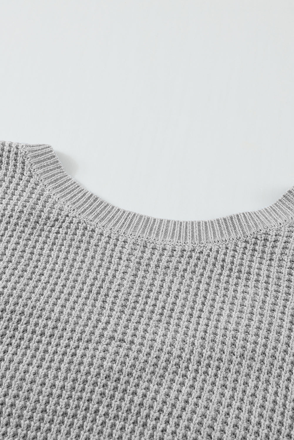 Cross Back Hollow-out Sweater