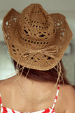 Hollow-out Straw Cowboy Hat