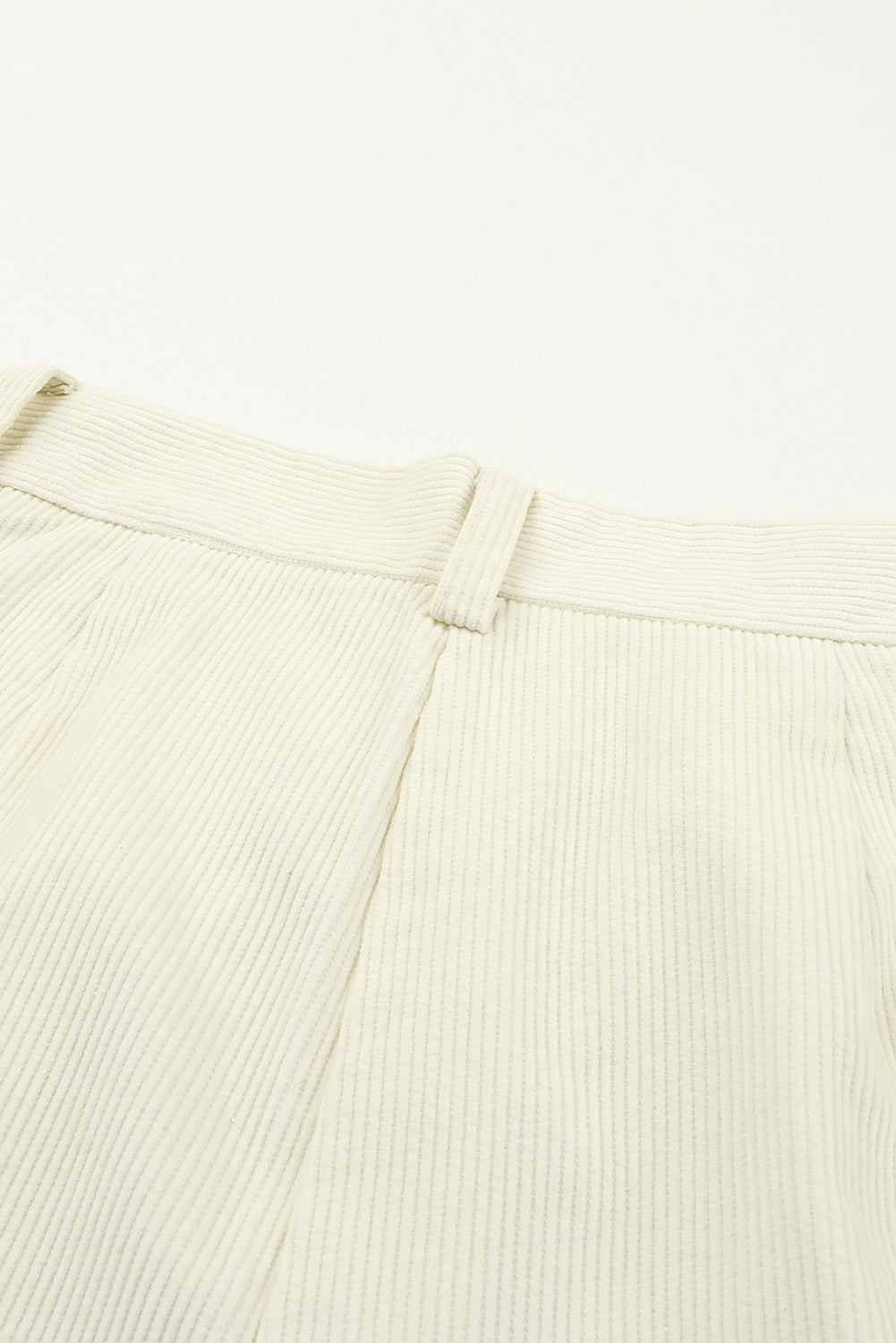 Corduroy High Waist Straight Leg Pants