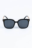 Chain Shaped Frame Square Sunglasses