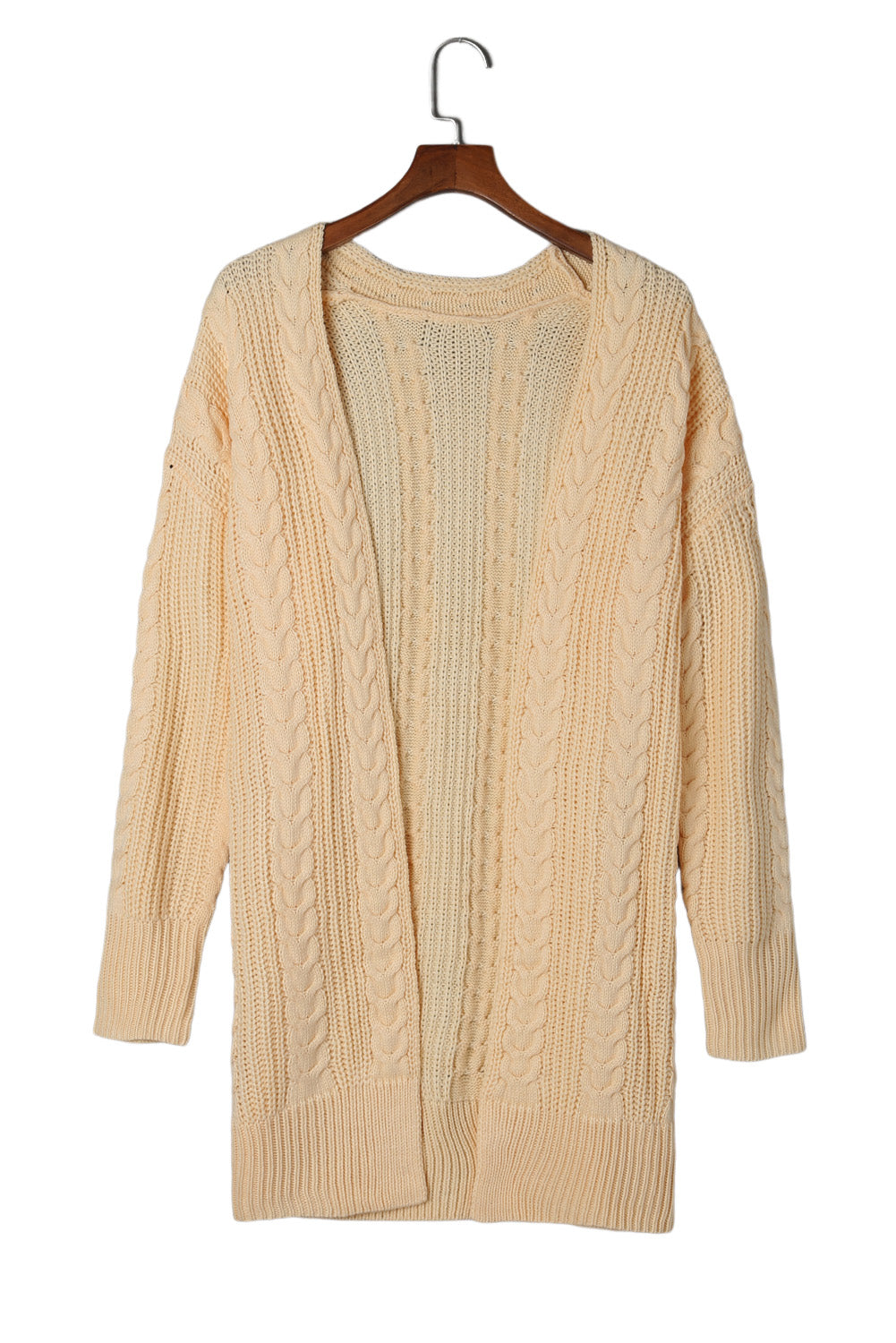 Chunky Knit Open Front Cardigan