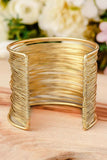 Luxury Heavy Metal High Quality Open Wire Bracelet