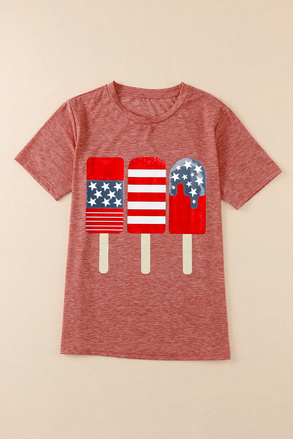 Patriotic Popsicles Short Sleeve Tee