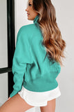 Flamingo Fleece Lined Zip Up Stand Collar Thumbhole Sleeve Sweatshirt