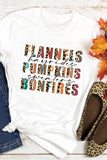 Sweet Floral Pumpkin Graphic Tee