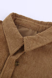 Corduroy Button Pocket Shirt