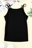 Ladder Hollow-out Tank Top