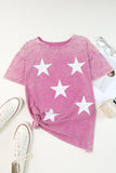 Vintage Star Printed Mineral Wash Graphic Tee