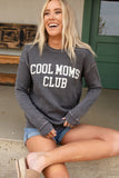 COOL MOMS CLUB Drop Shoulder Sweatshirt