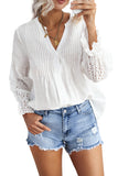 Rekindle Eyelet Button Up Top