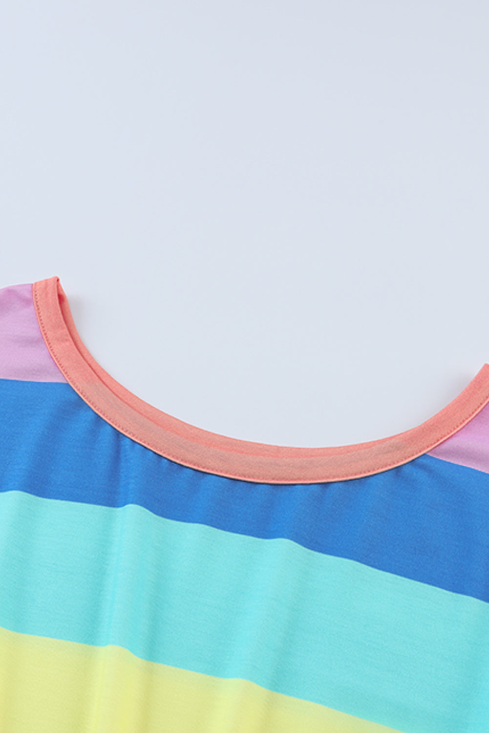 Multicolor Colorblock Knit Tank Top