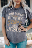 Coffee And Jesus Graphic T-Shirt