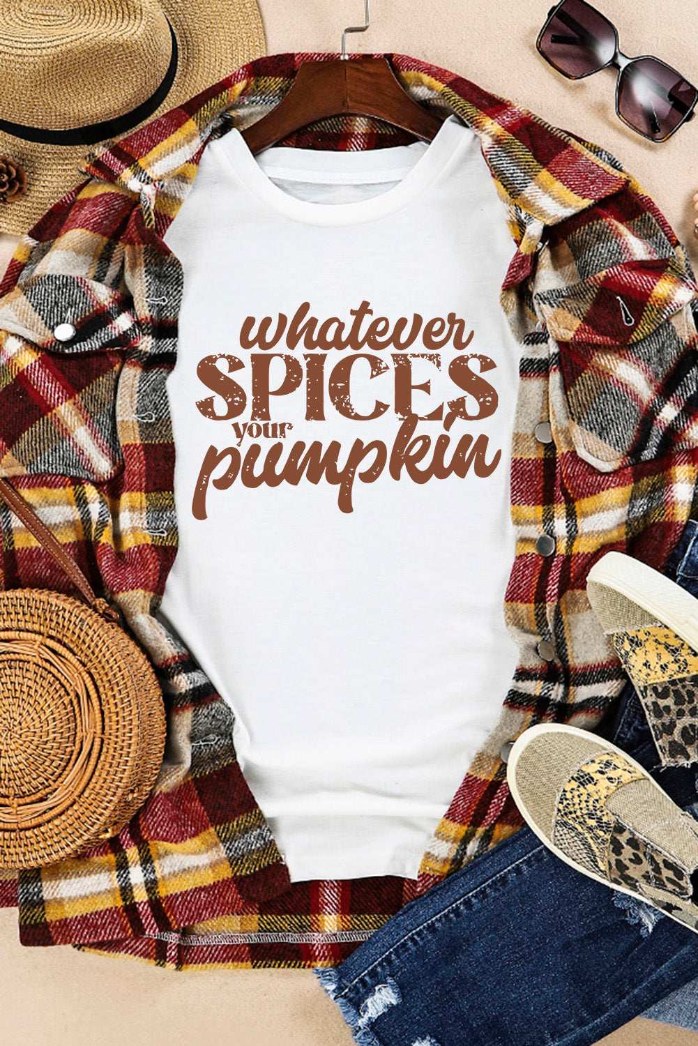 Whatever Spices Your Pumpkin Graphic Tee