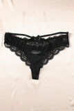 V-back Criss Cross Strappy Lace Panty