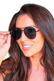 Oversized Aviator Sunglasses