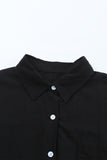 Textured Buttons Pocketed Shirt