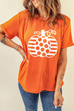 Sweet Floral Pumpkin Graphic Tee