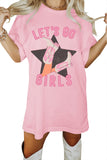 Lets Go Girls Western Graphic Tee