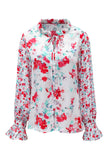 Cakewalk Floral Smocked Blouse