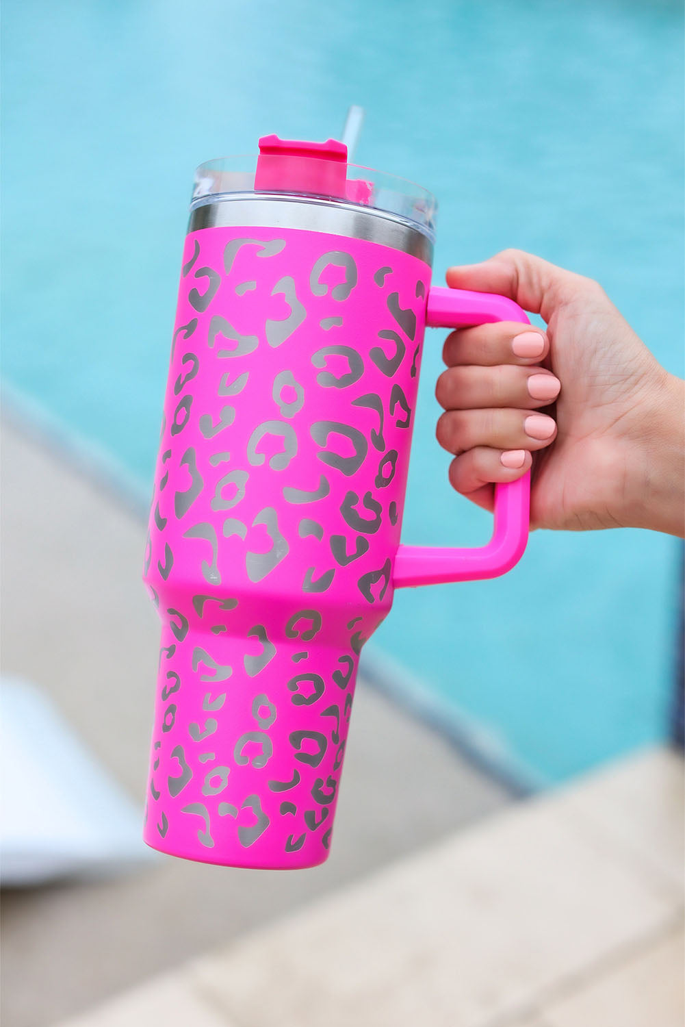 Leopard Spotted 304 Stainless Double Insulated Cup 40oz