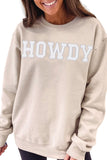 HOWDY - Sweat-shirt graphique à épaules tombantes