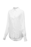 Billowy Sleeves Pocketed Shirt