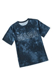 Vintage Tie Dye MAMA Printed Tee