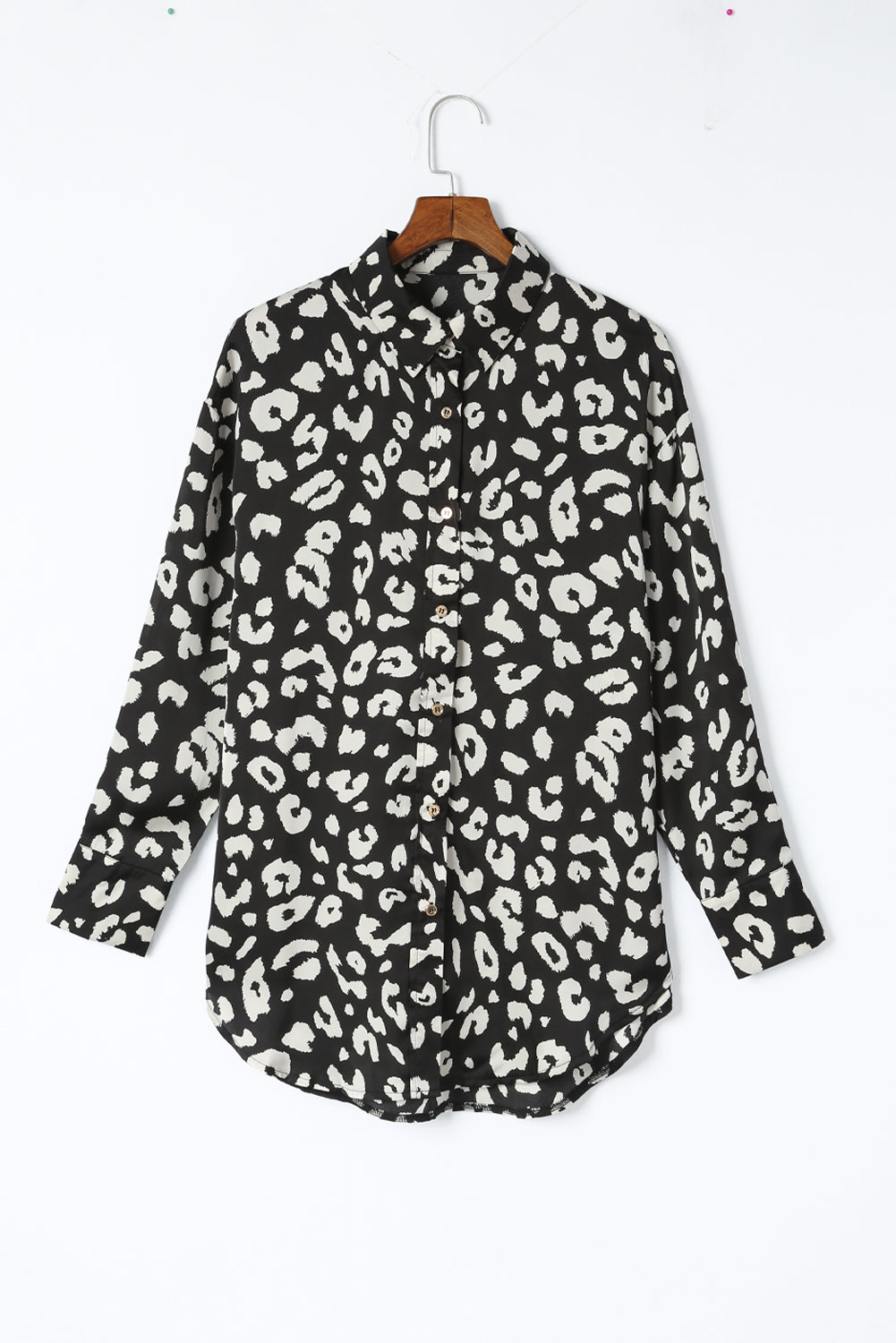 Leopard Print Tunic Shirt