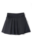 Criss Cross Waist Flared Swim Skirt