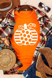 Sweet Floral Pumpkin Graphic Tee