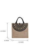 Classic Jute Hessian Reusable Eco Friendly Tote Bag