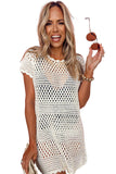 Gypsy Crochet Beach Cover Up Dress