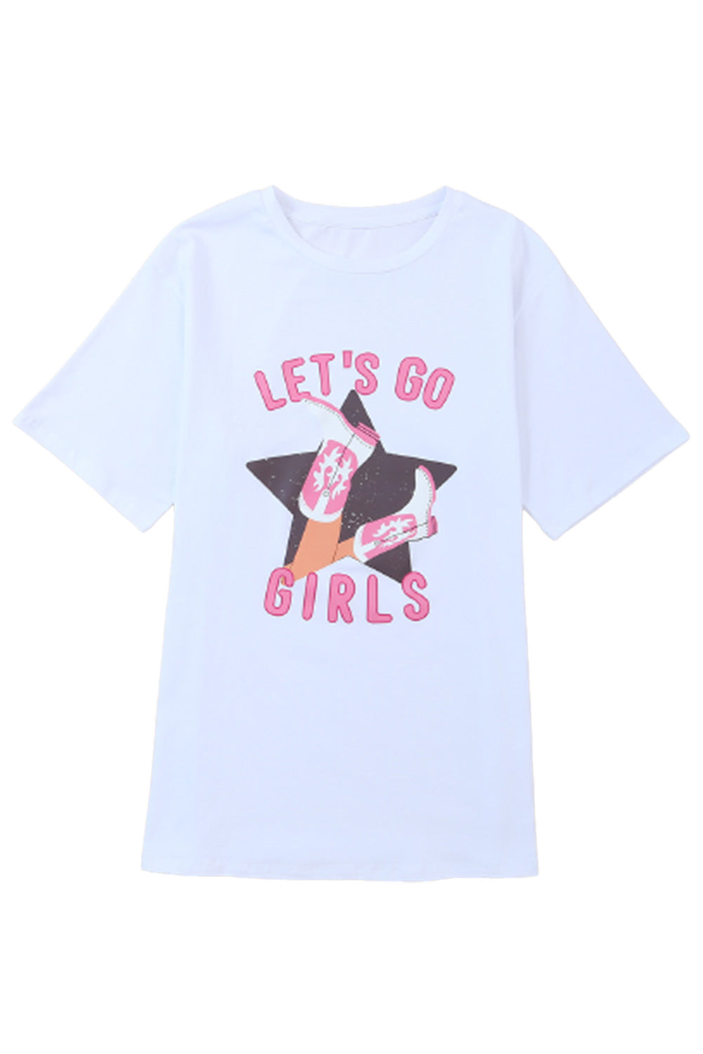 Lets Go Girls Western Graphic Tee