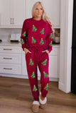 Long Sleeve Pullover and Jogger Pants Lounge Set