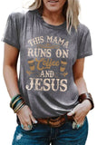 Coffee And Jesus Graphic T-Shirt