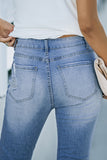 High Waist Ankle-Length Skinny Jeans