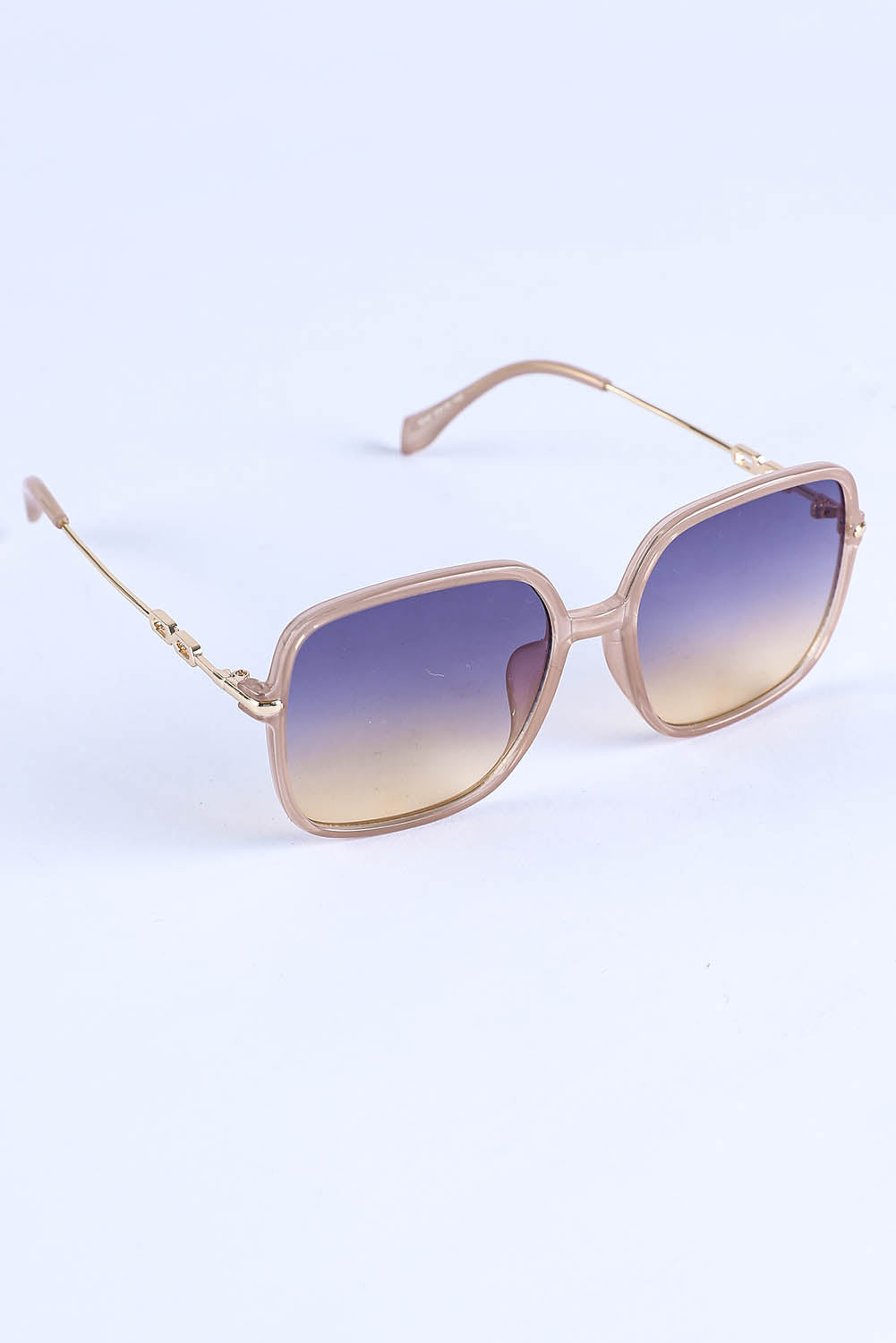 Tinted Lens UV Protection Square Sunglasses