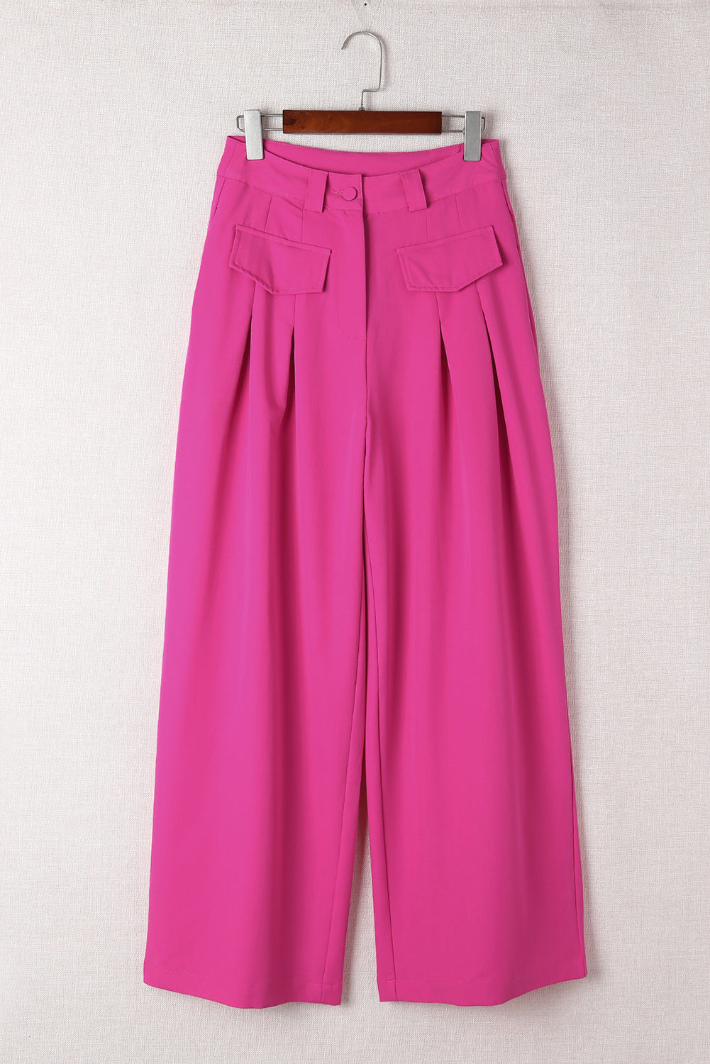 Ruched Sweeping Floor Wide Leg Pants