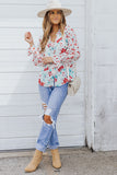 Cakewalk Floral Smocked Blouse