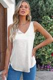 Deep V Neck Loose Tank Top