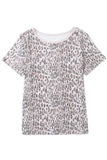 Animal Print Casual T-shirt