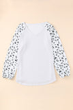 Print Thermal Long Sleeve Top