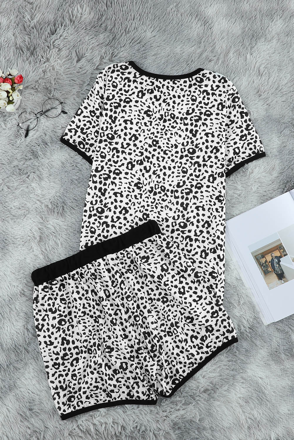 Leopard Print Lounge Set