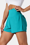 Black Pocketed Wide Waistband Swim Shorts