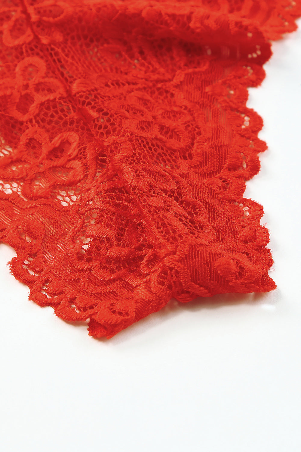 Strappy Crisscross Floret Lace Pantie