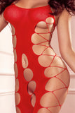 Sexy Fishnet Big Holes Open Crotch Body Stocking