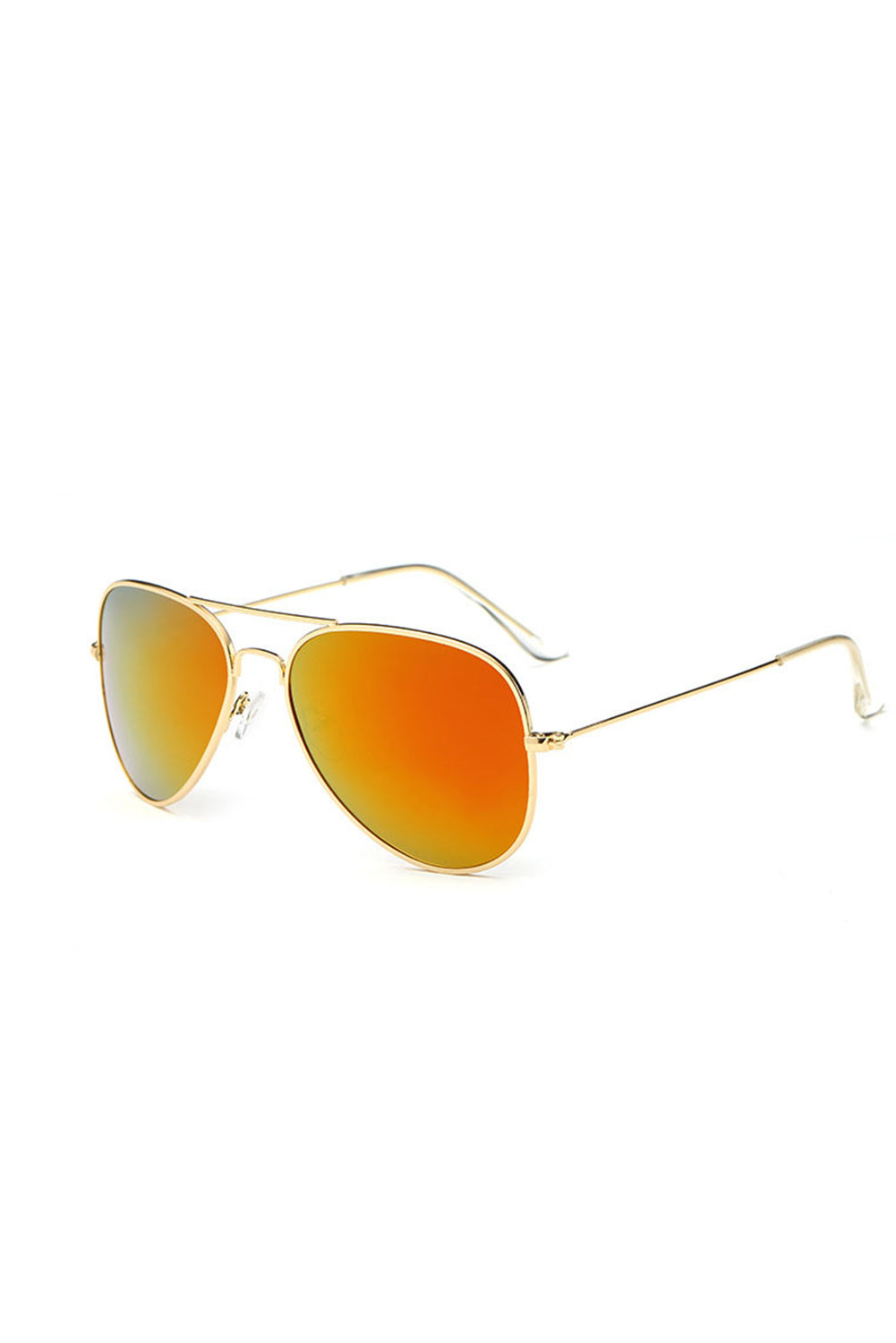 Metal Frame Aviator Sunglasses