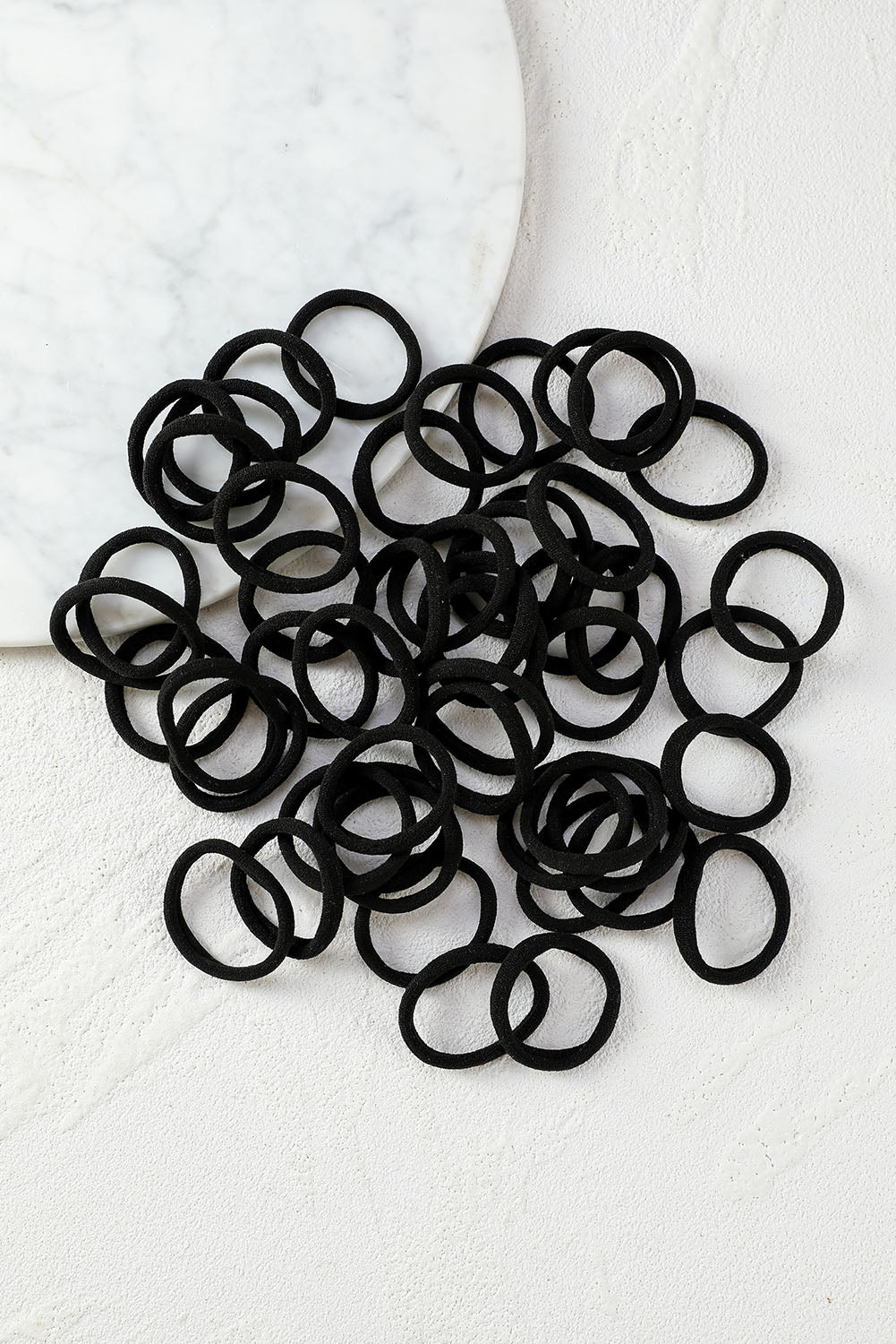 50pcs Elasticity Solid Hair Tie