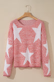 Big Star Spangled Casual Knit Sweater