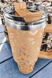 Leopard Spotted 304 Stainless Double Insulated Cup 40oz